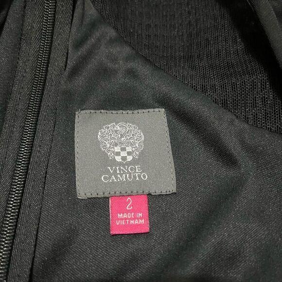 Vince Camuto Black, Tie Front, Tank Jumpsuit Size 2 - Picture 10 of 11